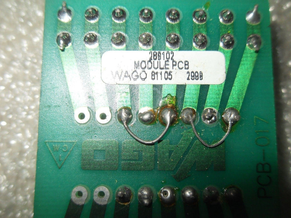 Wago 288102 81105 PCB-017 Module PCB