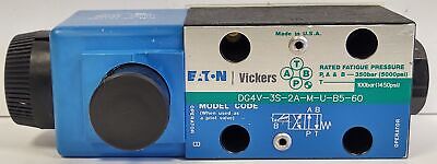 Vickers DG4V-3S-2A-M-U-B5-60 High Pressure Hydraulic Industrial Solenoid Valve