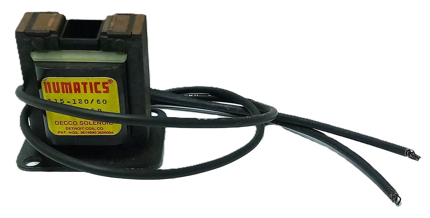 DECCO Numatics 139-145P 115-120 V Solenoid Coil