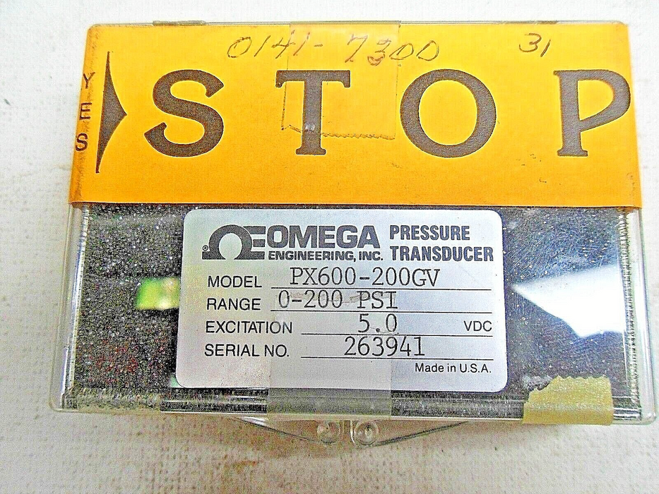 Omega Px600-200Gv Transducer