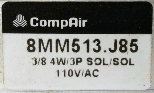 CompAir 8MM513.J85 Solenoid Valve