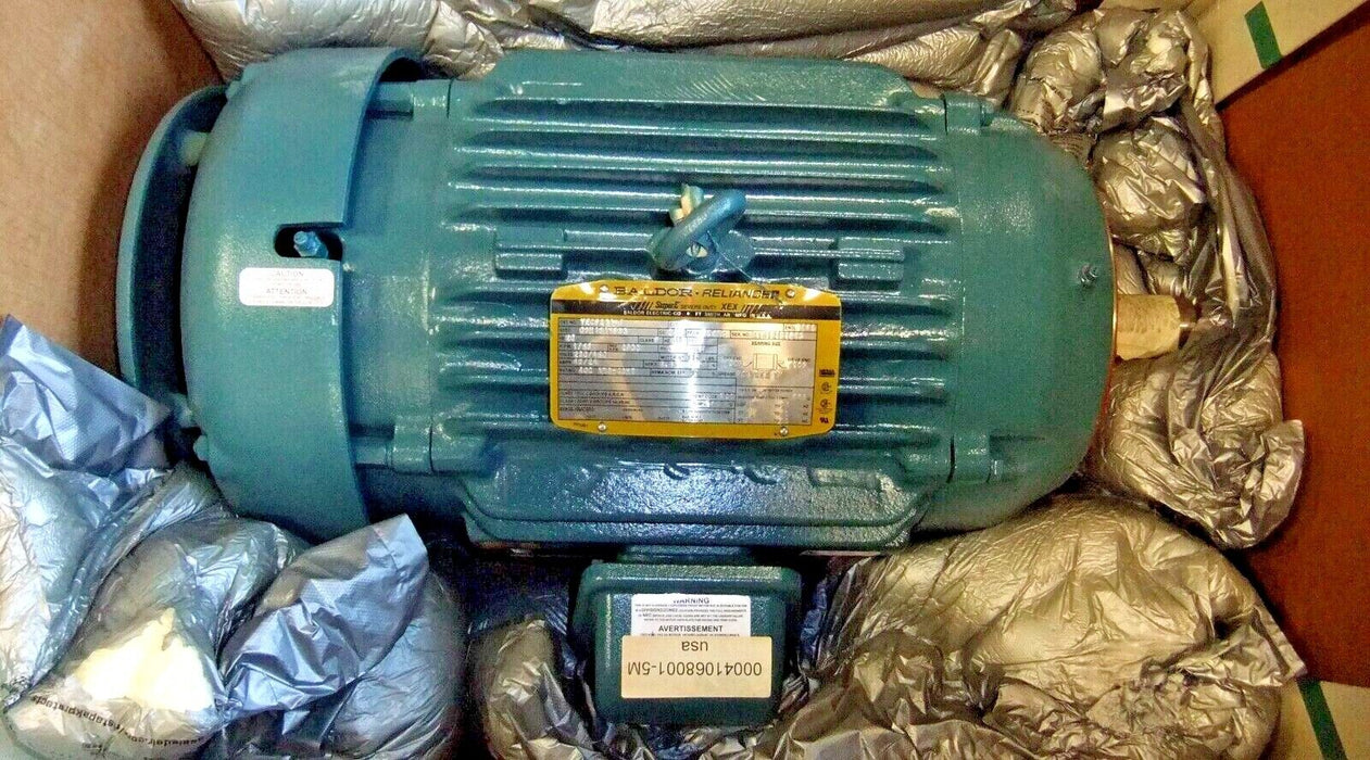 Baldor 20 HP Motor VECP2334T Totally Enclosed