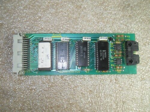 ZYMARK 37000 REV A CL INTERFACE BOARD