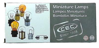 CEC 6S6DC/120V Box of 10 Clear Miniature Lamps for WERMA 70 mm Stacklight