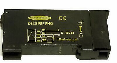 Banner Engineering D12SP6FPHQ Proximity Sensor