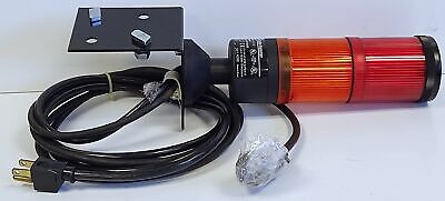 Cutler-Hammer E26BFV4 Flashing Stacklight Assembly w/ Red and Amber Lenses