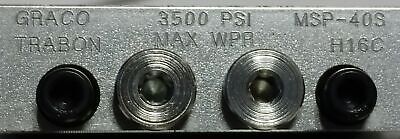 Graco MSP-40S Manifold