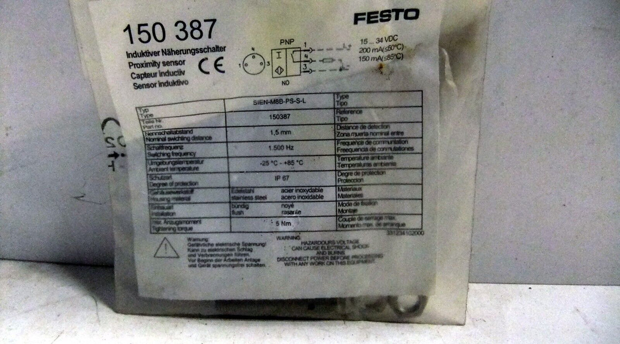 Festo Proximity Sensor 150387