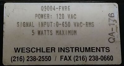 Newport Q9004-FVR6 Digital Current Panel Meter