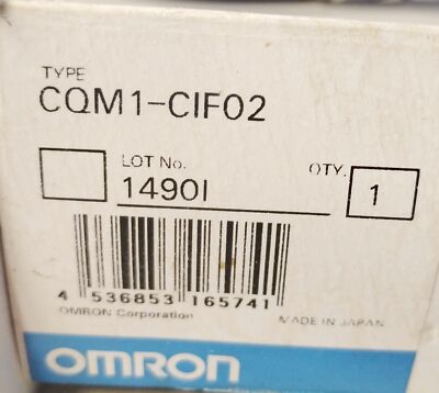 Omron CQM1-CIF02 9-pin D-SUB PLC Communication Cable