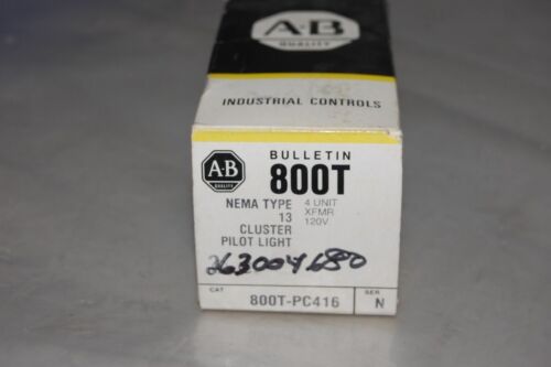 Allen-Bradley 800T-PC416 CLUSTER PILOT LIGHT