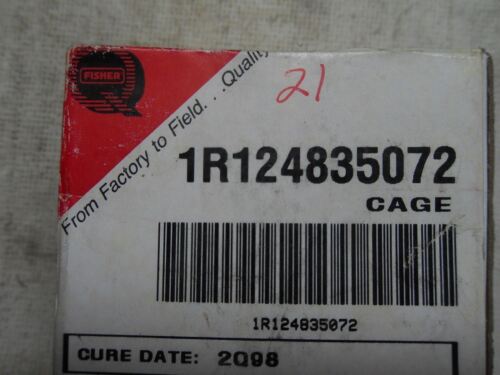 1 Fisher 1R124835072 CAGE
