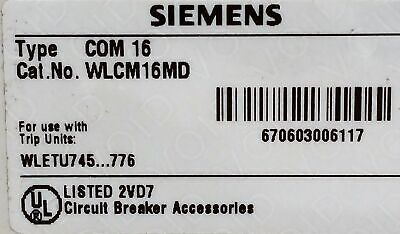 Siemens WLCM16MD MODBUS Module