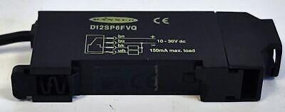 Banner Engineering D12SP6FVQ Fiber Optic Photoelectric Sensor