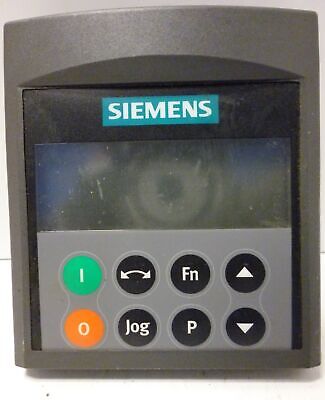 Siemens 6SE6400-0BP00-0AA0 MICROMASTER 420 DeviceNet AC Drive Operator Panel