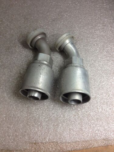 2 PARKER 16F78-20-20 CRIMP FITTINGS