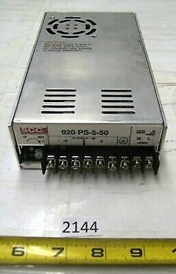 Static Control Systems PLC Module Power Supply 920 PS-5-50