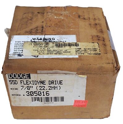 Dodge 305016 55D FLEXIDYNE 7/8 in Drive