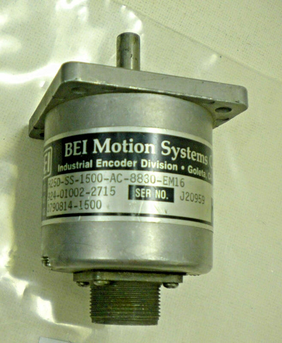 BEI Encoder H25D-SS-1500-AC-8830-EM16