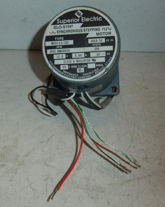 Superior Electric M061-LS-301 Synchronous Stepper Motor