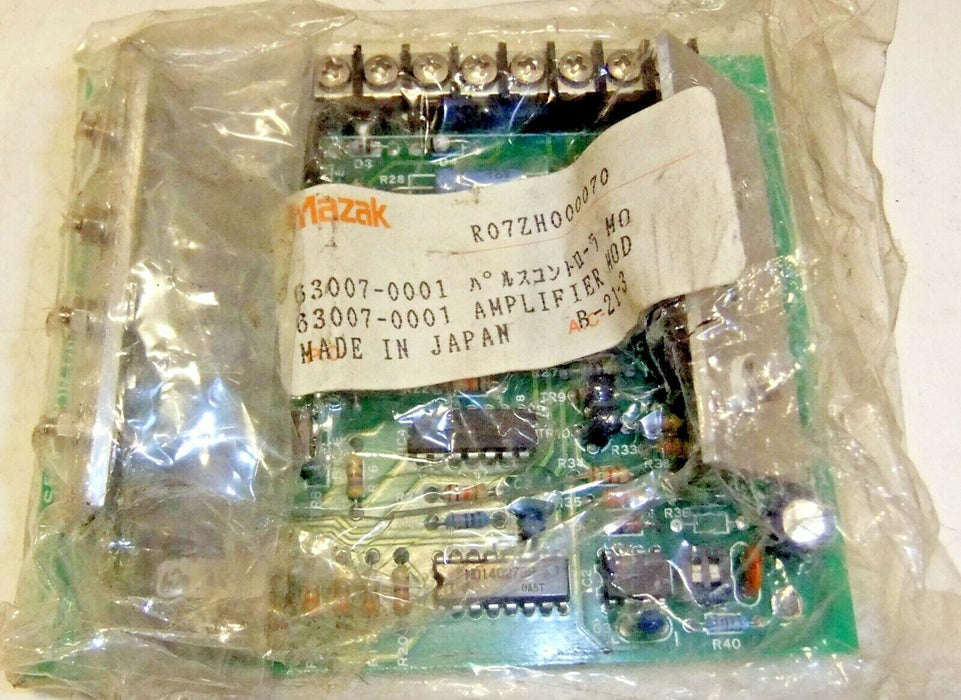 Mazak Pulse Motor Driver Board R07ZH000070 63007-0001 Model 101
