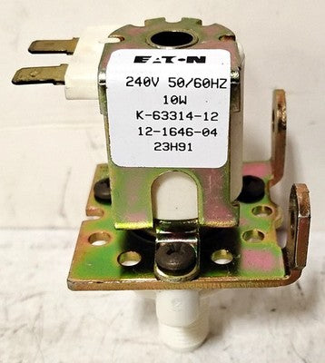 Eaton K-63314-12 12-1646-04 240 V AC 10 W Water Inlet Solenoid Valve