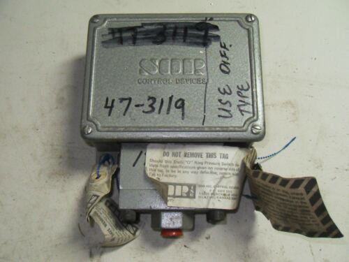 1 SOR 66V6-K45-P1-MMTTX PRESSURE SWITCH
