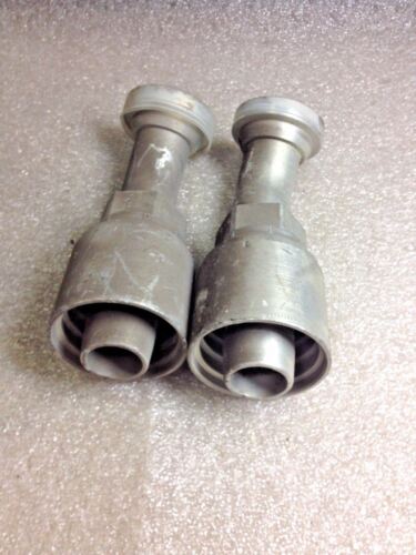 2 Parker 16E78-24-24 Crimp Fittings
