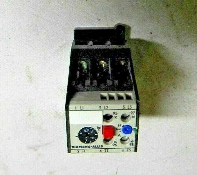 Siemens OLR0630CS2 Overload Relay 4-6V/3Amps Class 10
