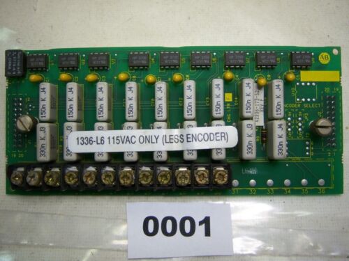 Allen-Bradley Control Interface Board Less Encoder 1336-L6