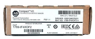Allen-Bradley 1769-IF4XOF2 CompactLogix Compact Combination Analog I/O Module