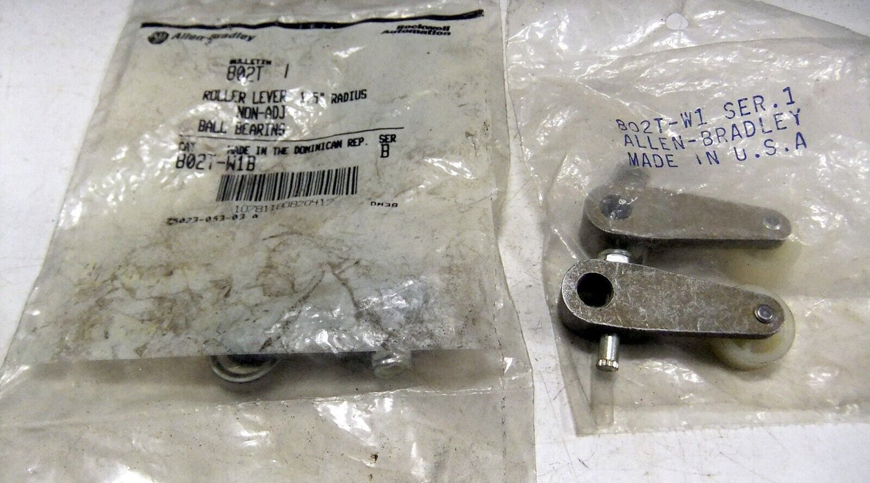 4 Allen-Bradley Roller Levers 802T-W1 802T-W1B