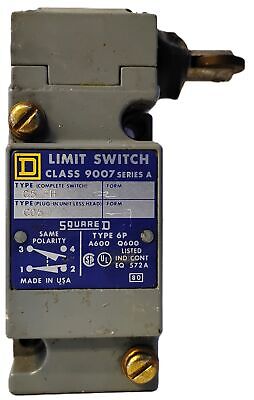 Square D 9007C54FH 600 V Side Plunger Limit Switch