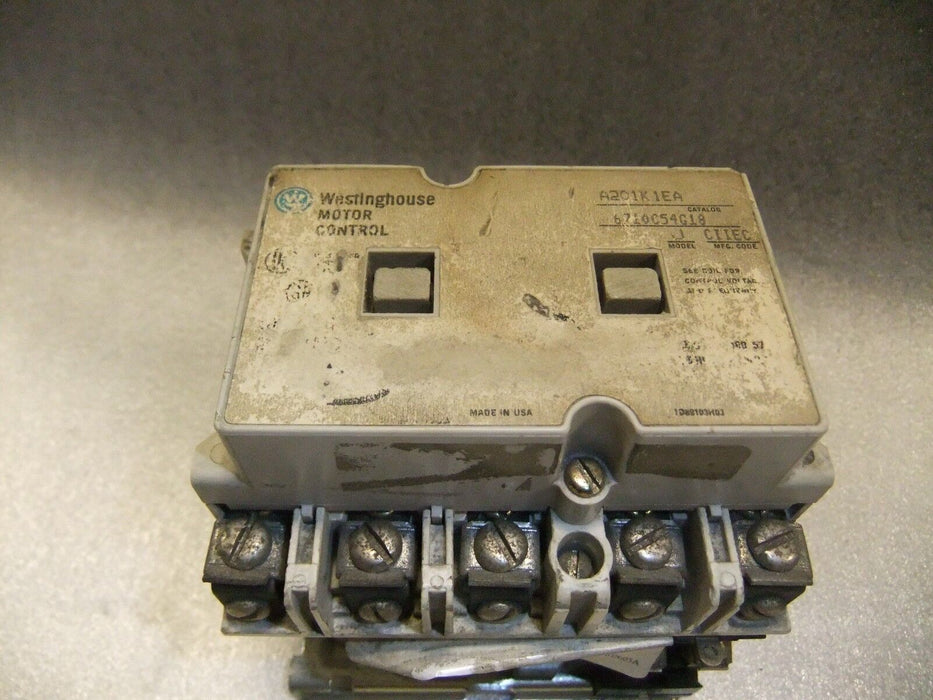 Westinghouse A201K1EA Contactor