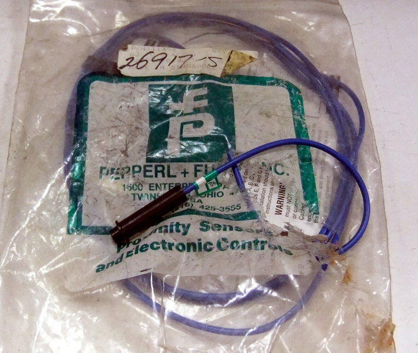 Pepperl NJ0.8-4.5-N Inductive Proximity Sensor
