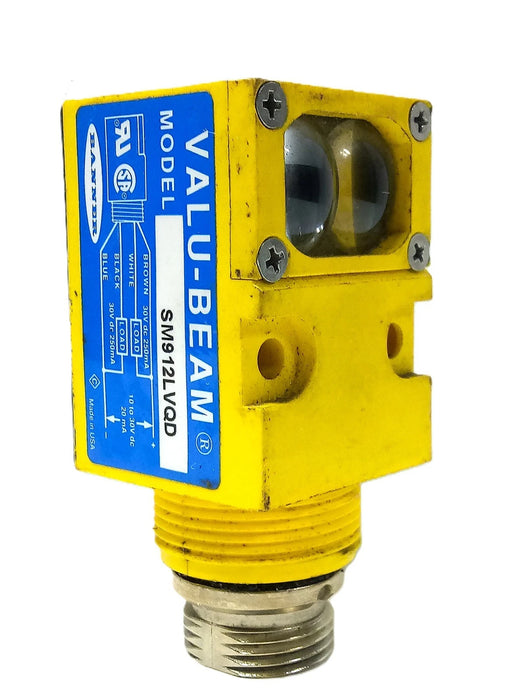 Banner Engineering SM912LVQD VALU-BEAM 10-30 V DC Photoelectric Proximity Sensor