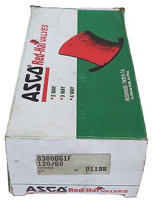ASCO 8300D61F 120V 60Hz 250 psi Solenoid Valve