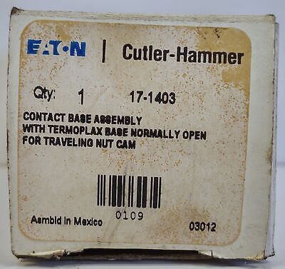 Cutler-Hammer 17-1403 Contact Base Assembly for Switch