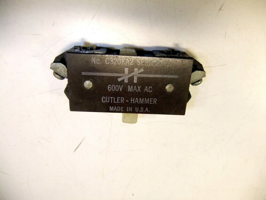 Cutler-Hammer Auxiliary Contact C320KA2