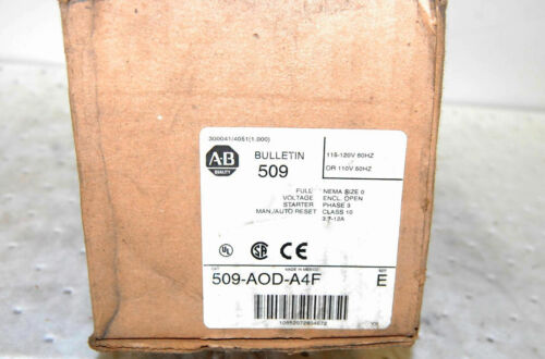 Allen-Bradley 509-AOD-A4F Contactor Starter