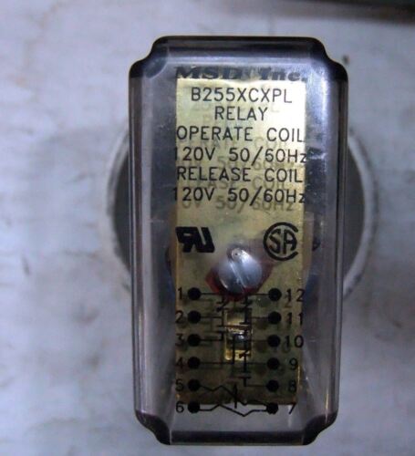 MSD B255XCXPL Relay Struthers Dunn