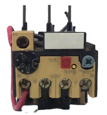Allen-Bradley 193-BSB22 Ser B 1.5-2.3 A Bimetallic Overload Relay