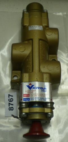 Versa Valve VIZ-3701-LOVB Lock-Out 3Wat 2 Pos 1" NPT