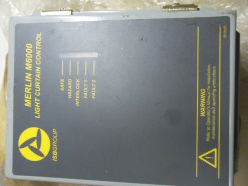 1 MERLIN M6000 LIGHT CURTAIN CONTROL