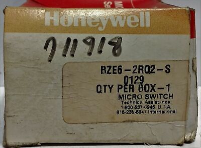 Honeywell BZE6-2RQ2-S Limit Switch with Adjustable Roller Lever