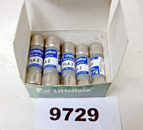 7 Littelfuse Midget Fuses FLA2