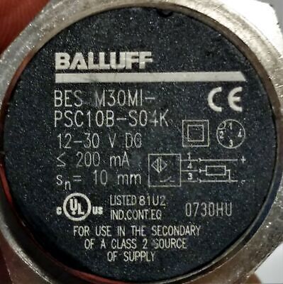 Balluff BES M30MI-PSC10B-S04K Inductive Proximity Sensor