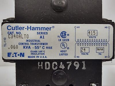 Cutler-Hammer C340ALTO Industrial Control Transformer