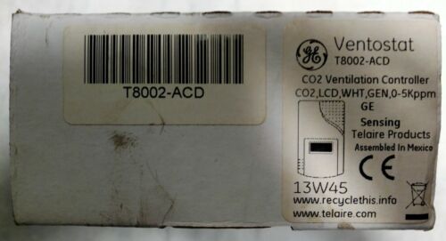 GE Ventostat T8002-ACD CO2 Ventilation Control