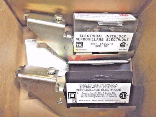 2 Square D EK300-1 INTERLOCK